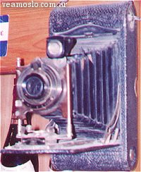 cámara fotográfica con fuelle